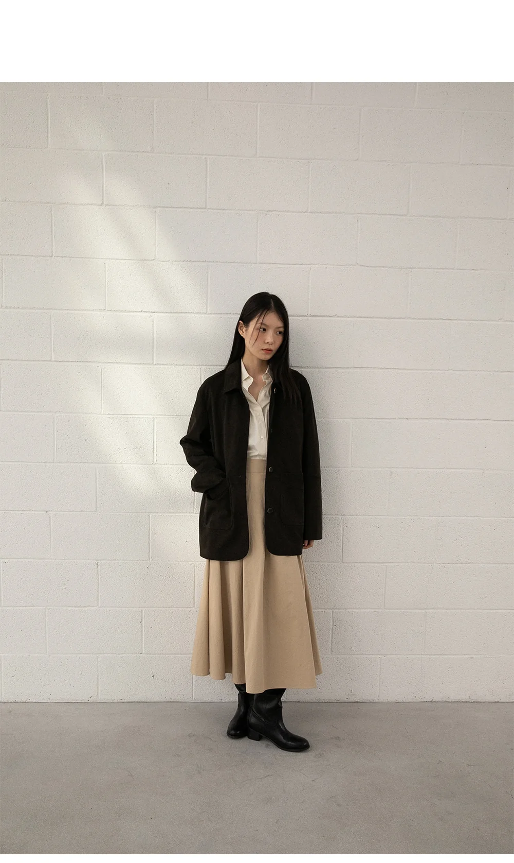 henry suede jacket | OHOTORO