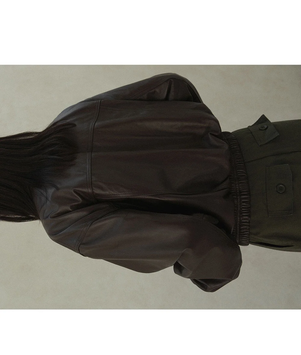 A2 lambskin jacket | OHOTORO