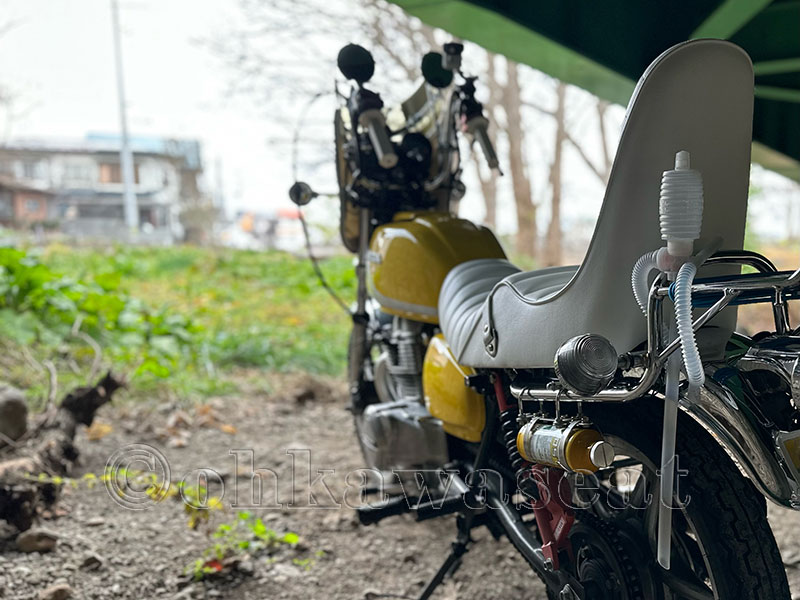 オオカワシート バイクシート関連/三段シートギャラリーT-41 CB250T