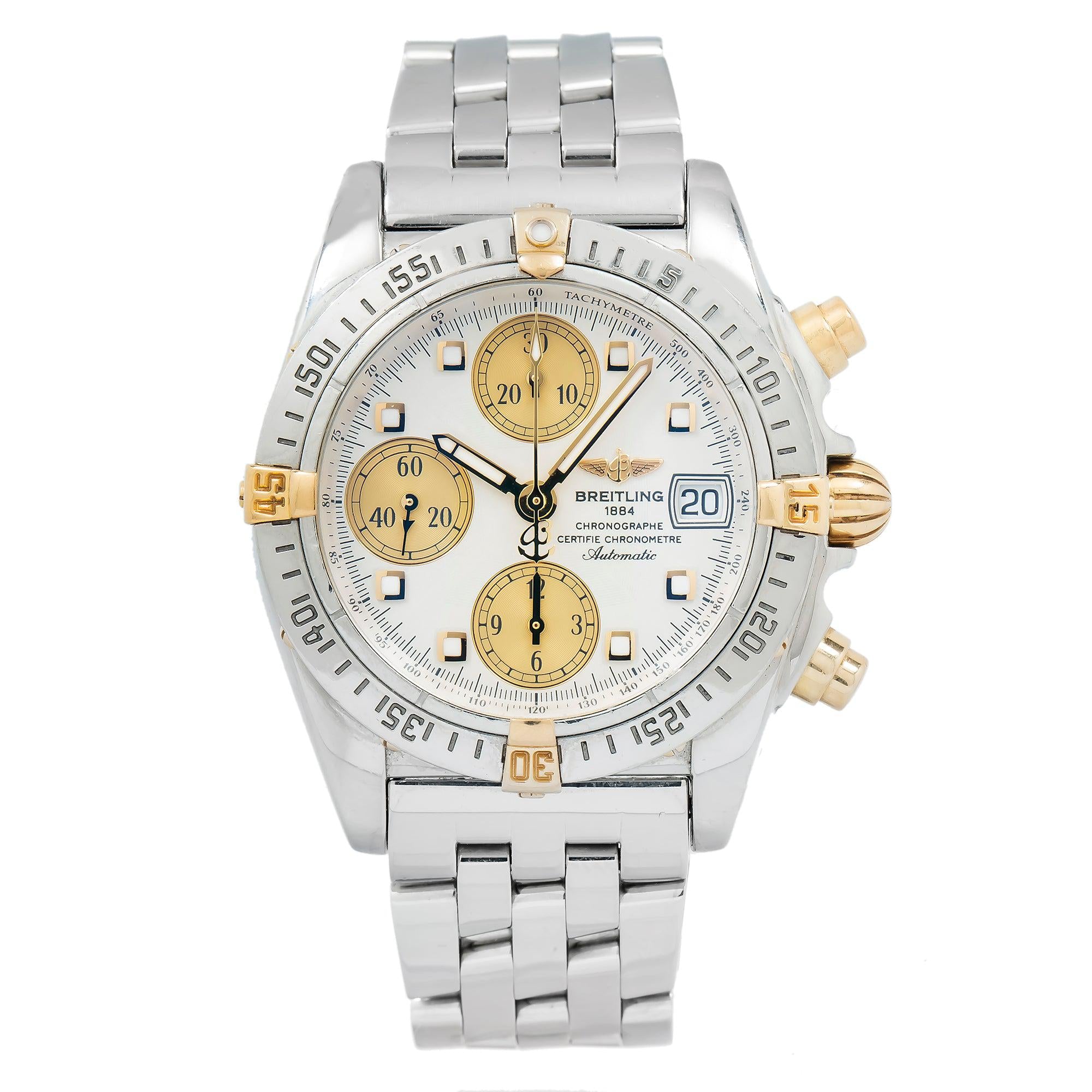 Buy Breitling Chronomat Cockpit B13357 39MM silver Dial at the