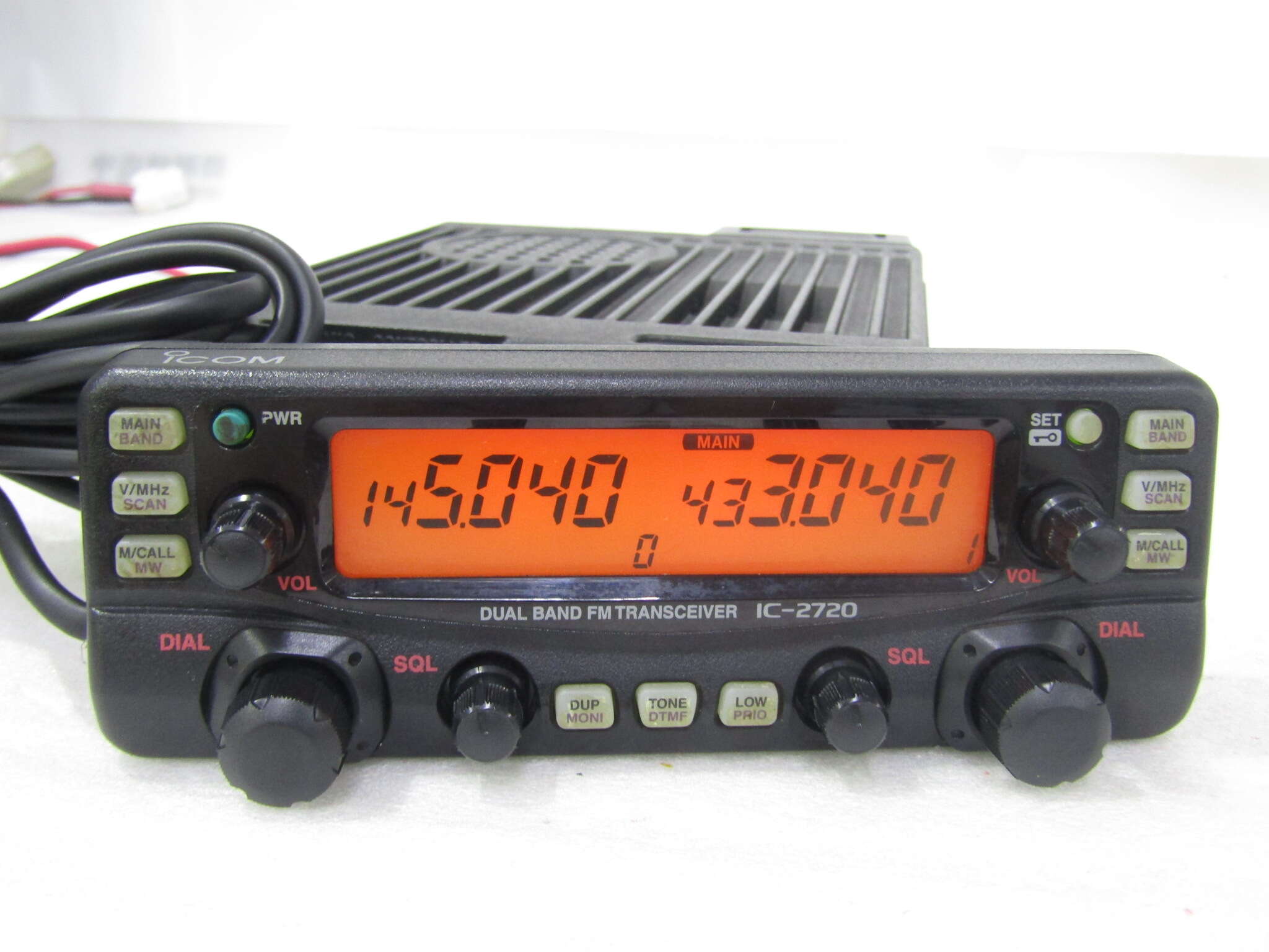 VUFM＞ICOM IC-2720 ② 現状で｜中古無線機本舗