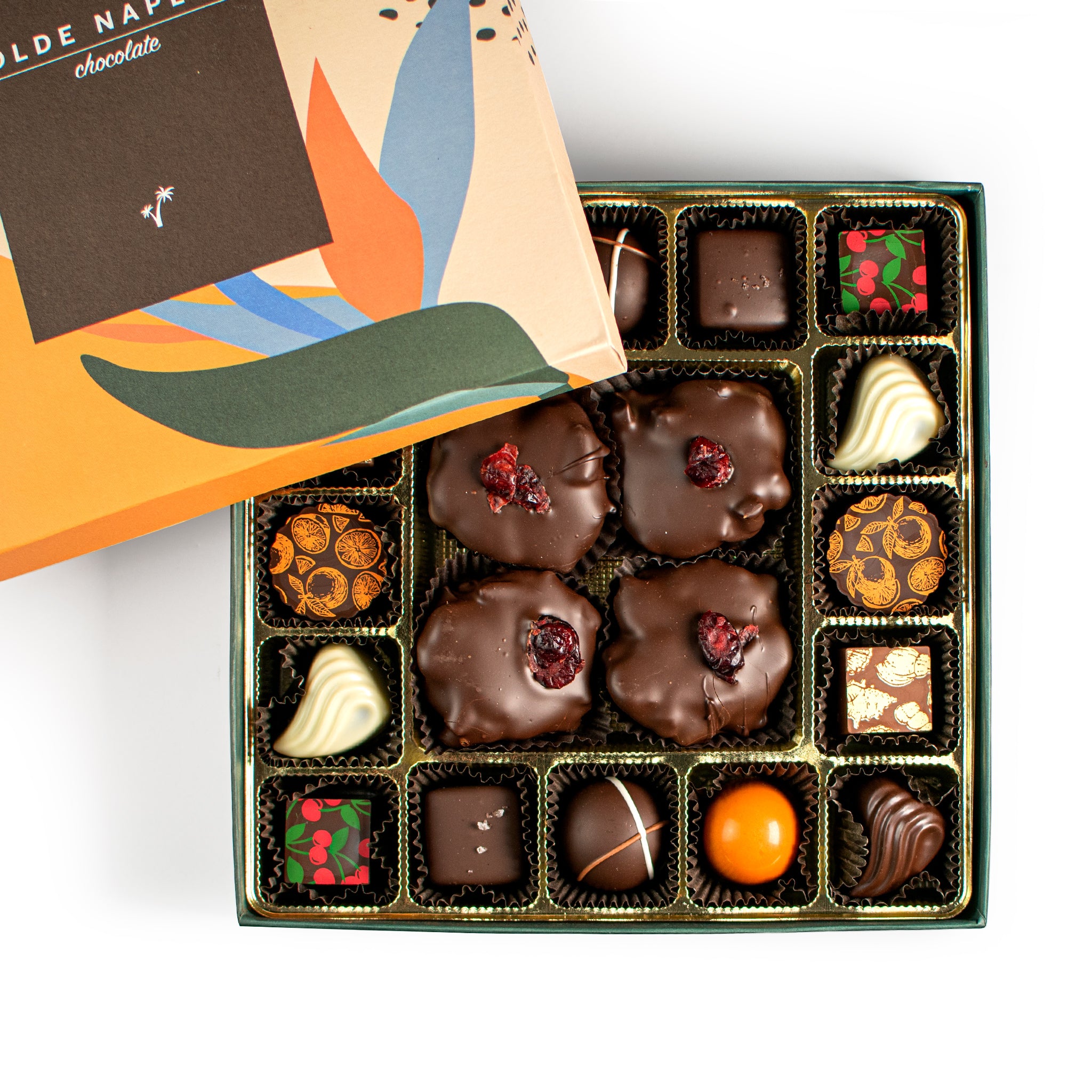 Mix Selection Box | 20 Pieces – Olde Naples Chocolate