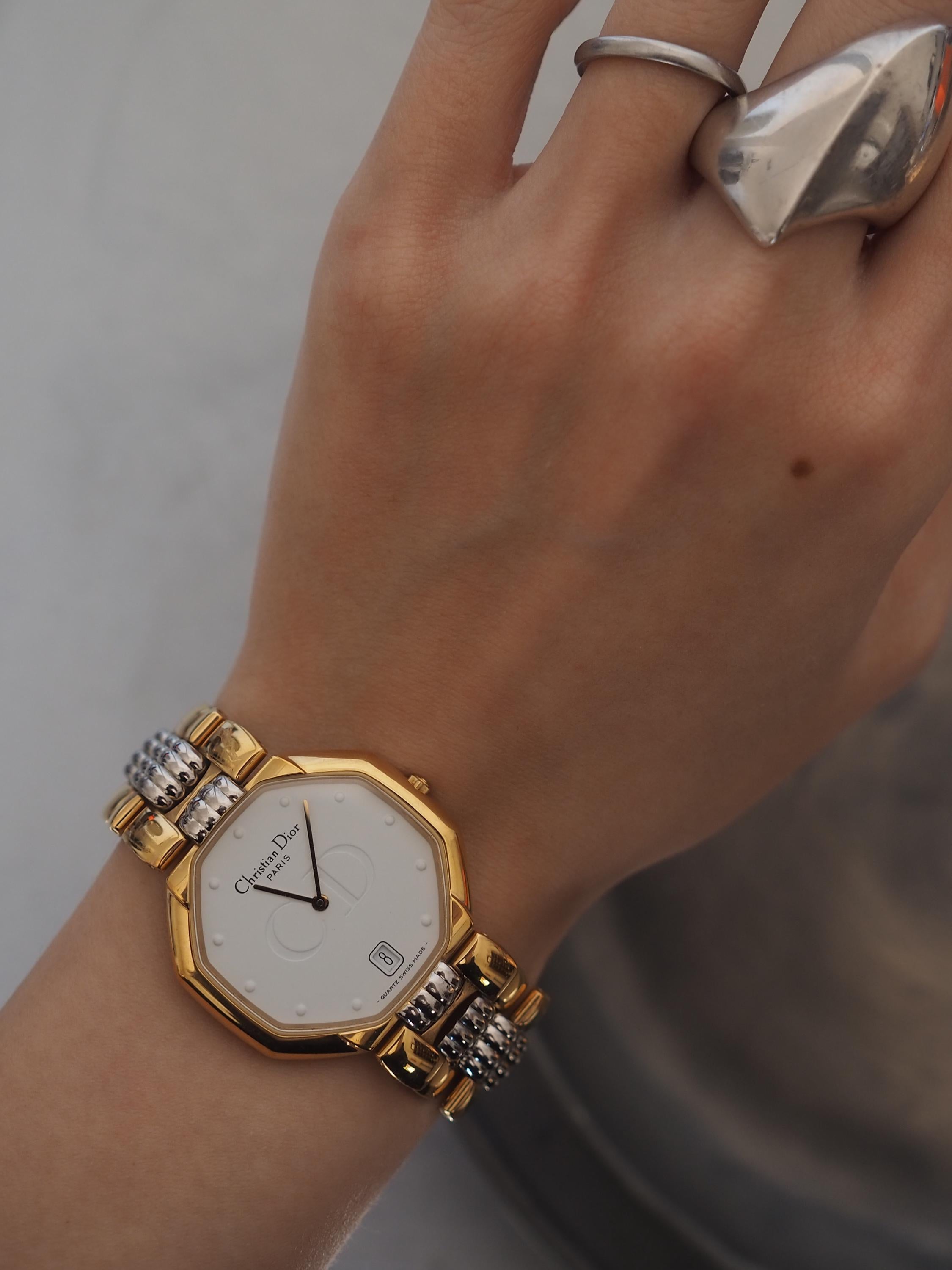 Christian Dior ディオール オクタゴン ウォッチ 腕時計 ユニセックス