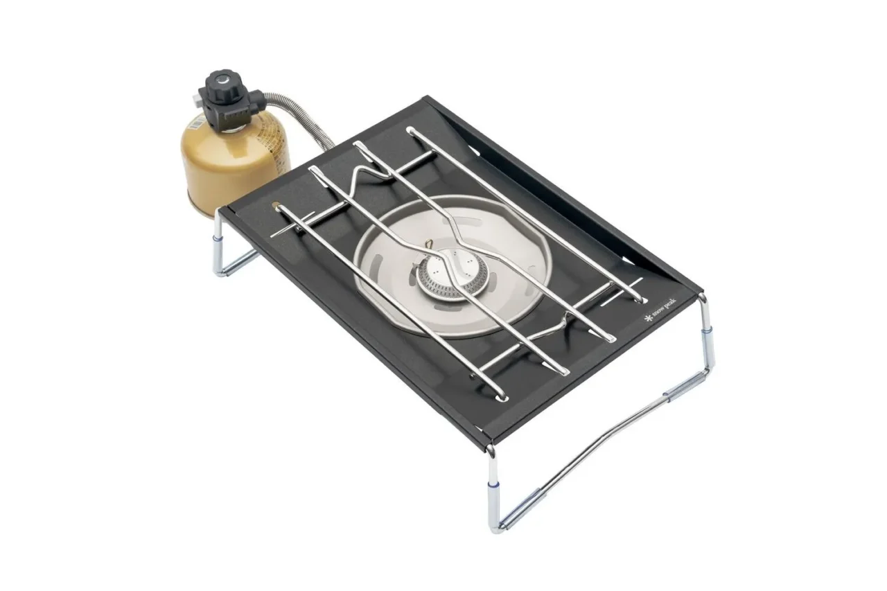 発売中止】スノーピーク「フラットバーナー ブラックコンバージョン