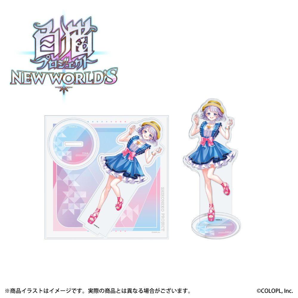 ONKYO DIRECT｜「白猫プロジェクト」描き下ろしイラスト アクリル