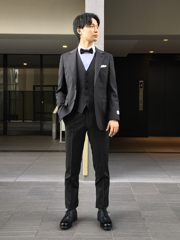 ベスト×蝶ネクタイ | スタイリング