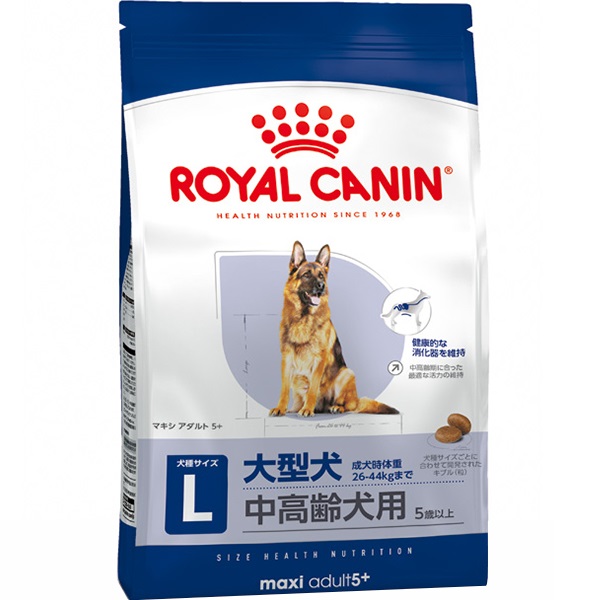 ロイヤルカナン サイズ ヘルス ニュートリション マキシ アダルト5+