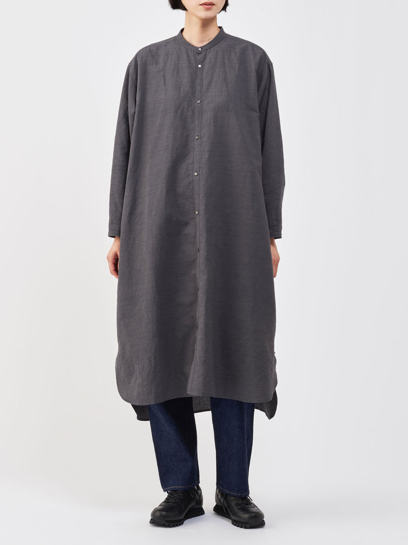 Front open night shirt long – ARTS&SCIENCE ONLINE SELLER