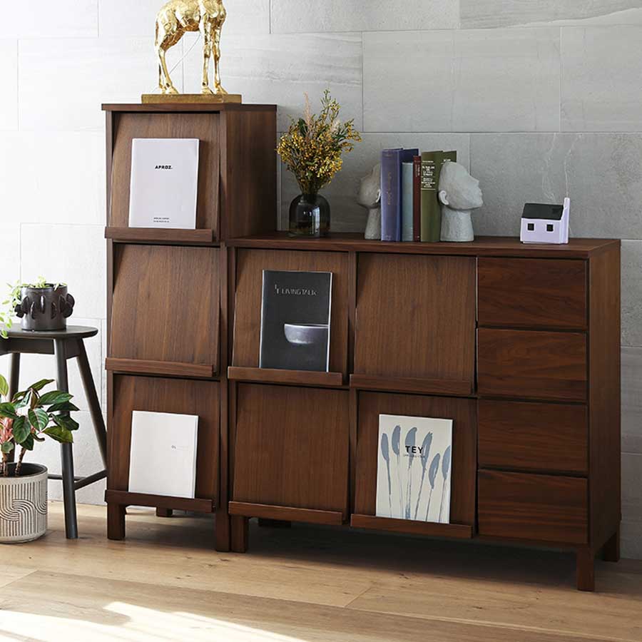 高野木工 LECCE(レッチェ) 105マガジンラック