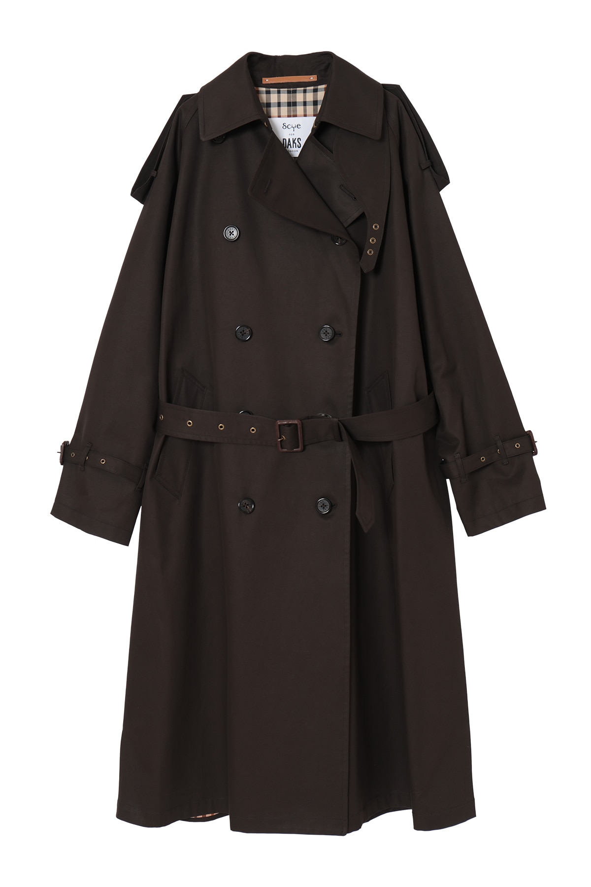 Scye for DAKS ダブルブレストトレンチコート｜DAKS（ダックス）公式