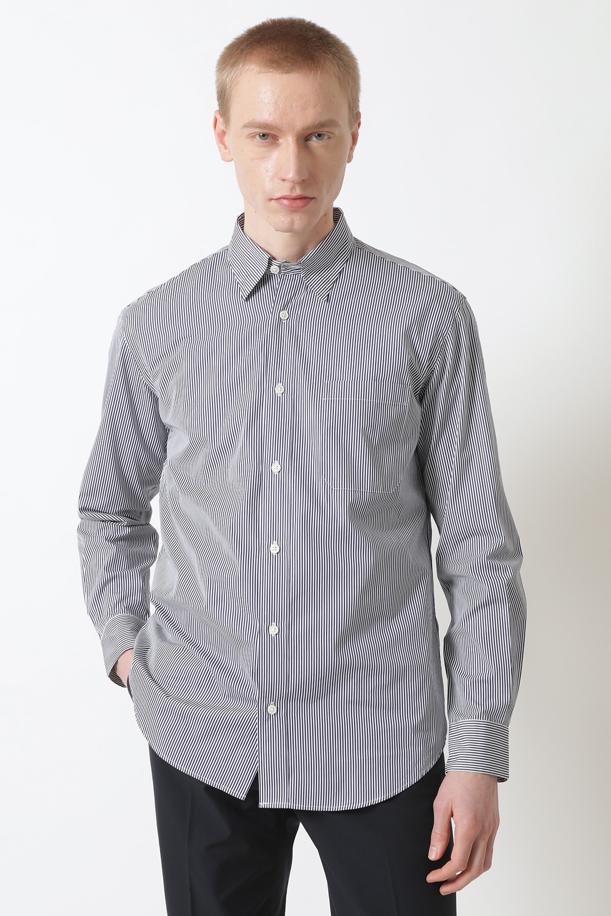 シルケット ストライプ シャツ A52M151960｜DAKS（ダックス）公式