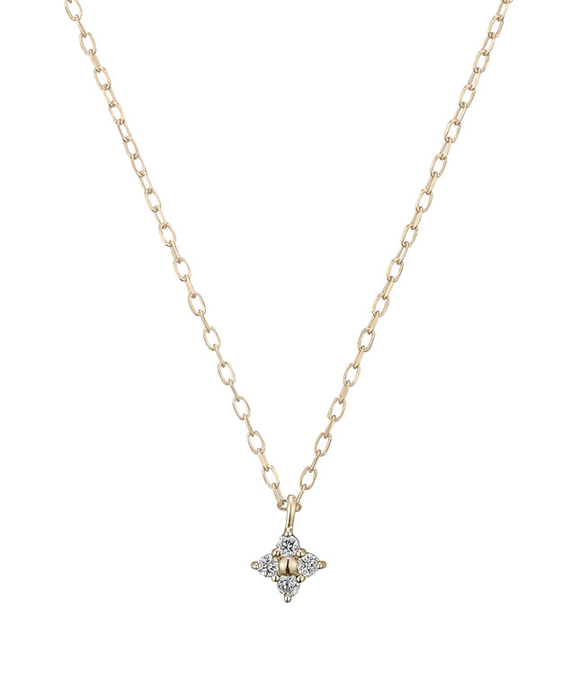 K10YG ダイヤモンド ネックレス|festaria Online Shop(フェスタリア