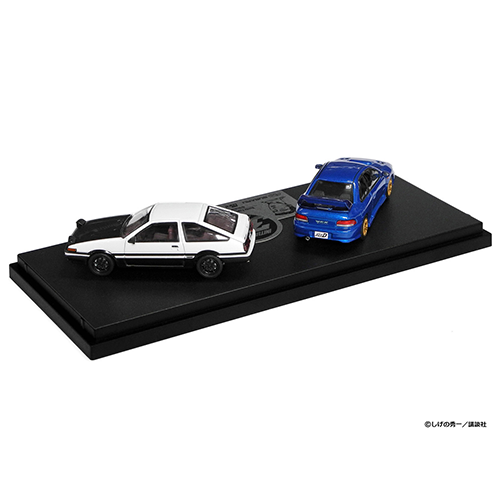 頭文字D 30th 1/64 Trueno (AE86) ＆ IMPREZA (GC8) - SUBARU