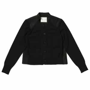 SACAI＜サカイ＞コンビネーション バックプリーツVネックニット