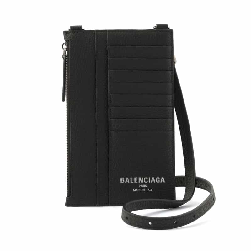 BALENCIAGA＜バレンシアガ＞ ショルダーストラップ付カードケース