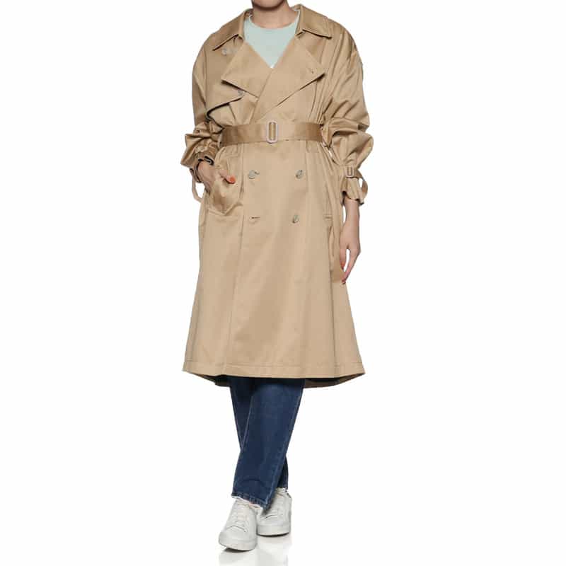 コットンツイル トレンチコート（2237030）｜MM6 MAISON MARGIELA