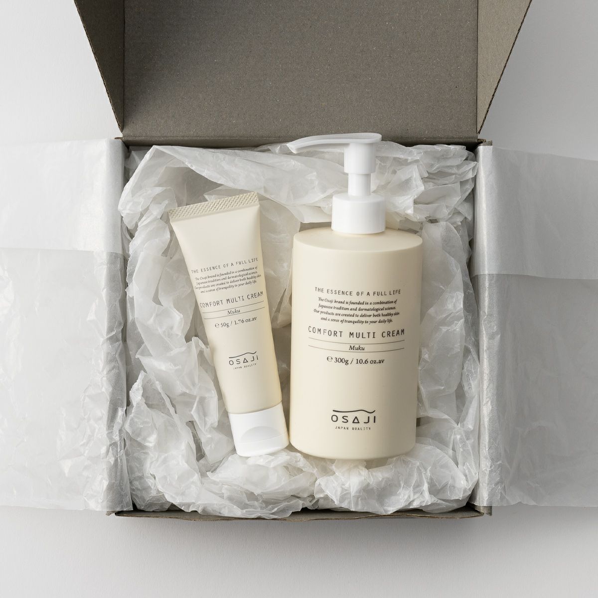 コンフォートマルチクリームギフトセット（マルチクリーム50g・300g）