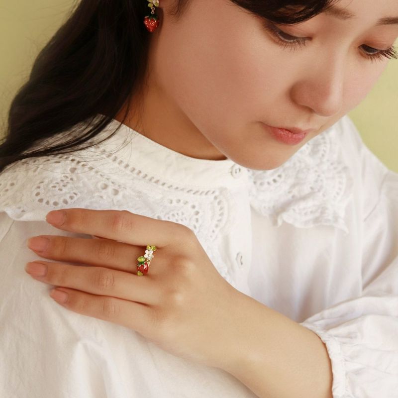Ayatorie/アヤトリエ】苺のリング – OSEWAYAオンラインストア