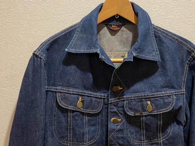 Vintage】1950's末～60s初頭《Lee 101-J》デニムジャケット【三角赤