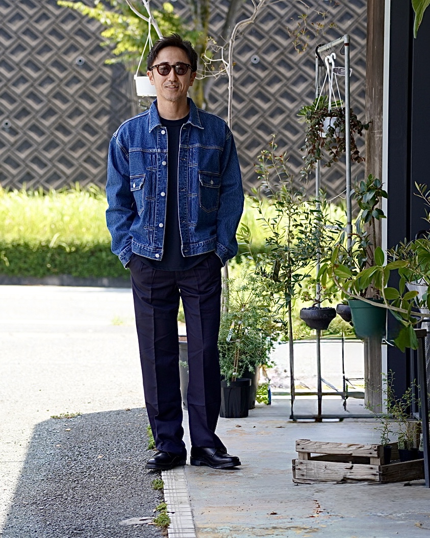 HOUSTON】USA COTTON VINTAGE DENIM WORK JACKET/ コーンミルズデニム