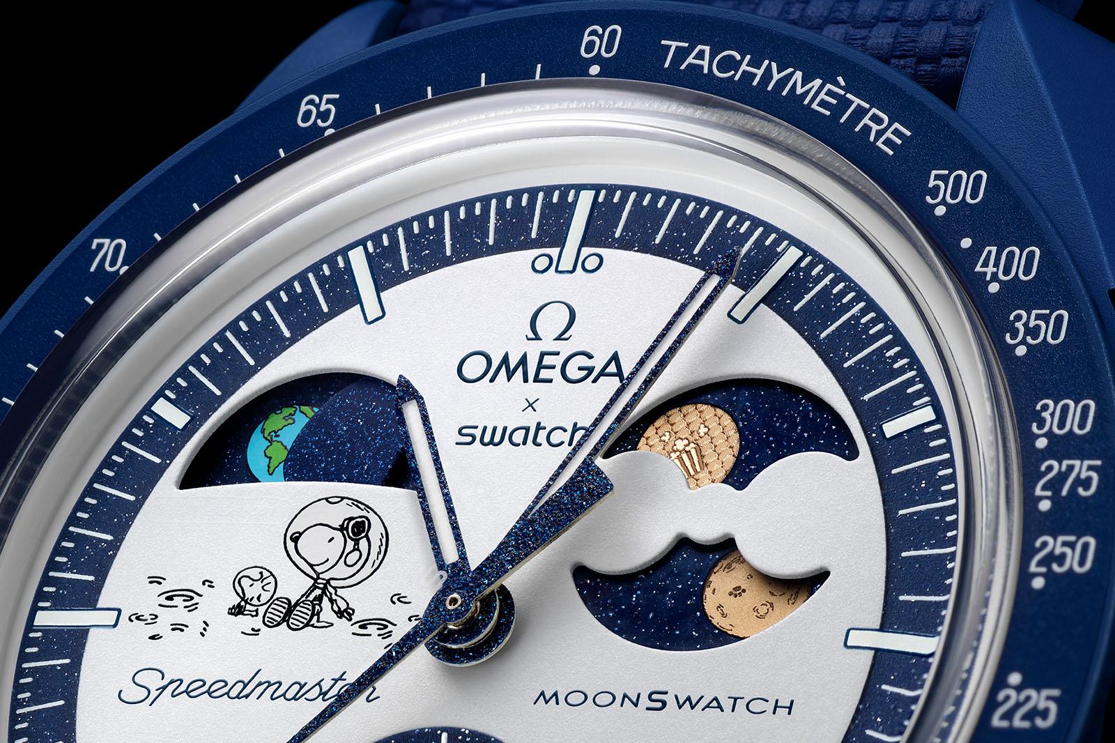 Swatch x Omega Announce MoonSwatch Mission to Earthphase Harvest