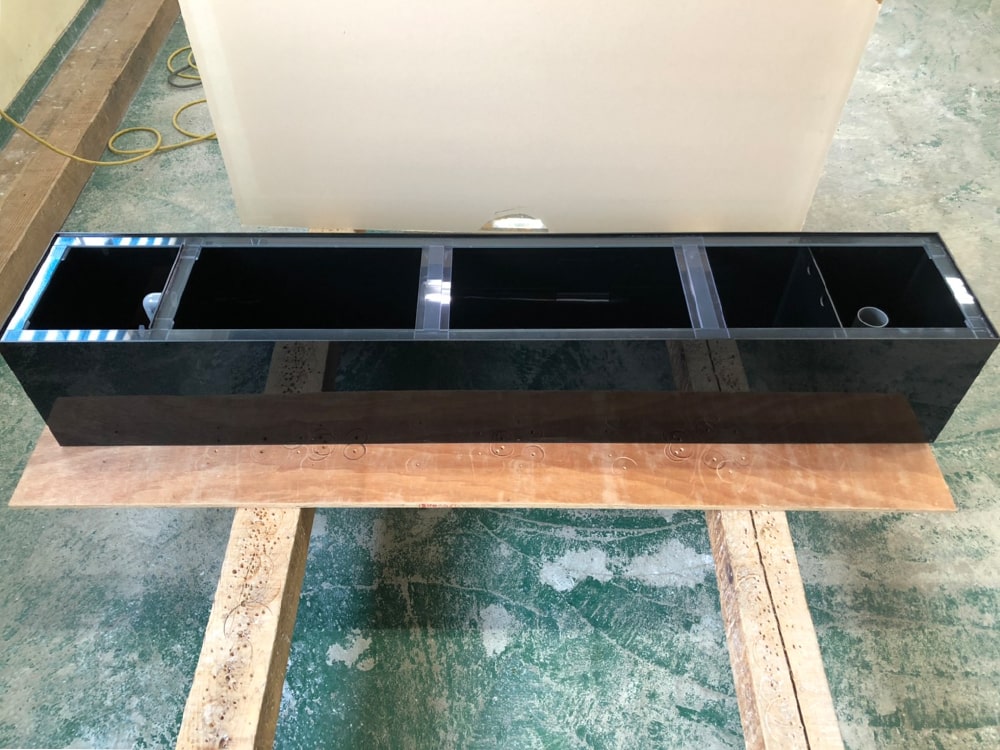 オーダーメイド上部フィルター】アクリル製 ウールボックス付き上部