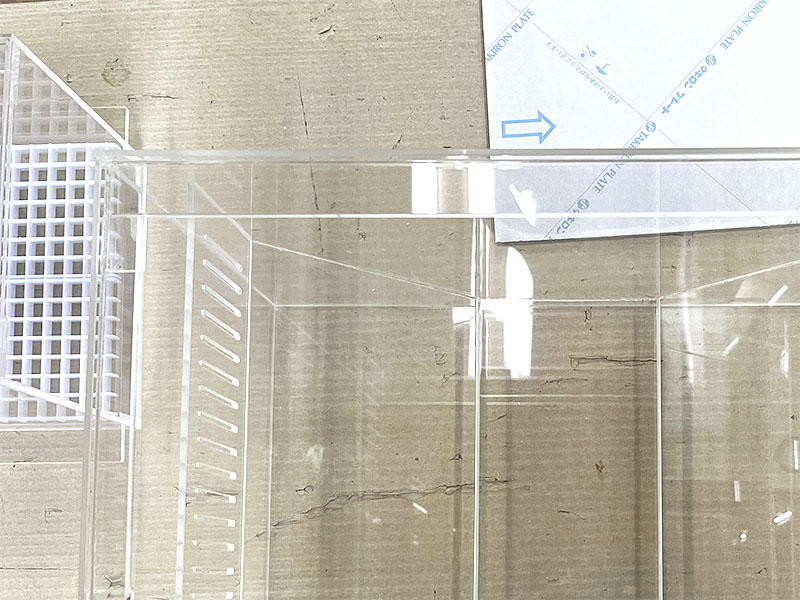 M1101】オーダーメイドアクリル濾過槽 M1101】オーダーメイドアクリル