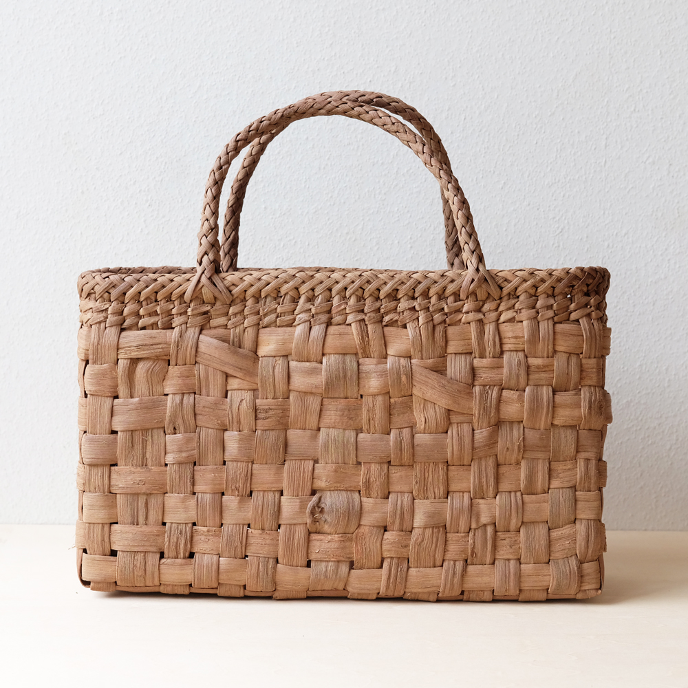 山葡萄 かごバッグ 市松編み 国産 | ORIORI