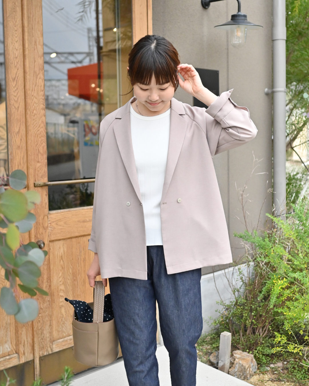 シワになりにくい、洗える軽やかジャケット – OURHOME