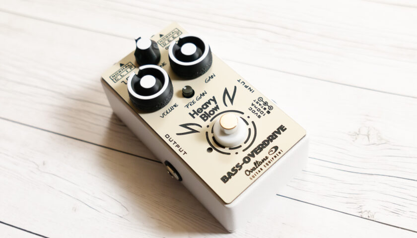HEAVY BLOW BASS-OVERDRIVE – Ovaltone -handmade effect pedals-