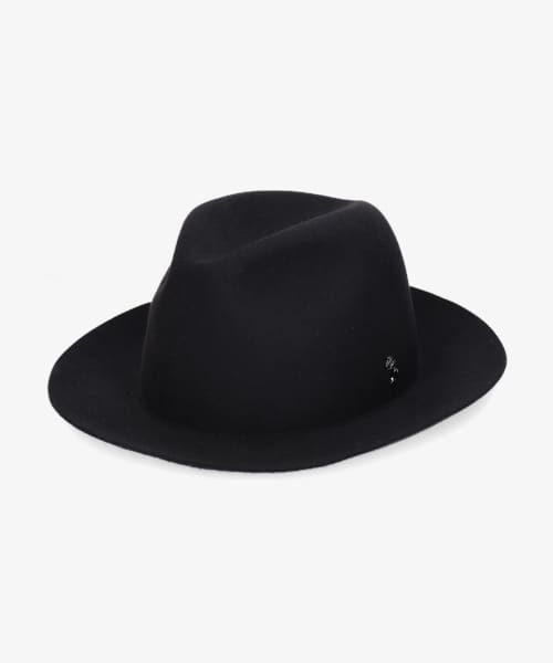 arth Crashable Fedora | 58cm(58) BLACK(01) | arth / アース | HAT