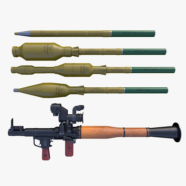 RPG-7ロケットランチャー3Dモデル - TurboSquid 996708