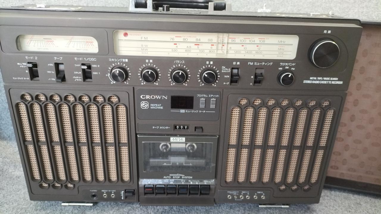 クラウン(CROWN)|ラジカセ|【ハードオフ公式通販】オフモール