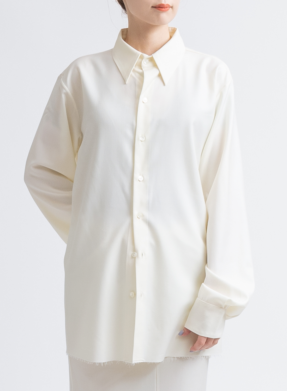 NO.118 LORO PIANA FINE WOOL SHIRT|NO.118 ロロ ピアーナ ファイン