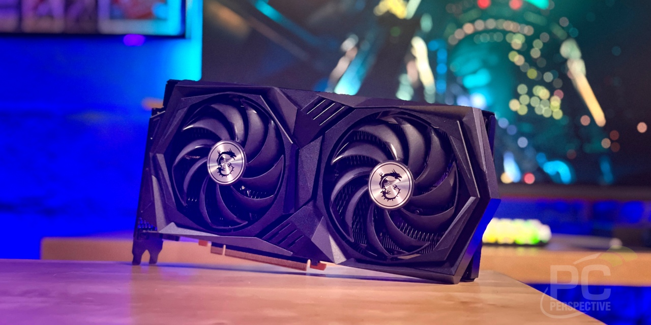 MSI GeForce RTX 3050 GAMING X 8G Review - PC Perspective