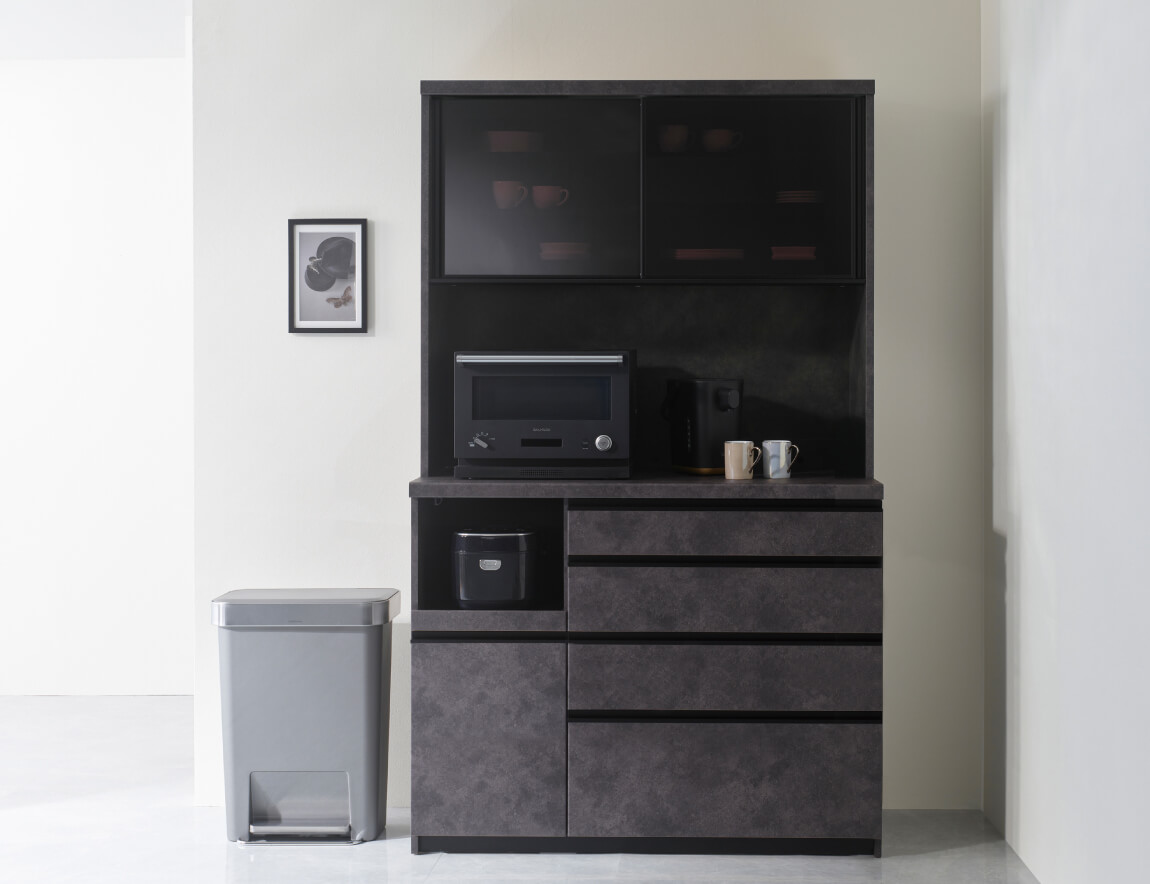 セレクト家具/食器棚・キッチン収納/EC 食器棚 引き戸タイプ｜【公式