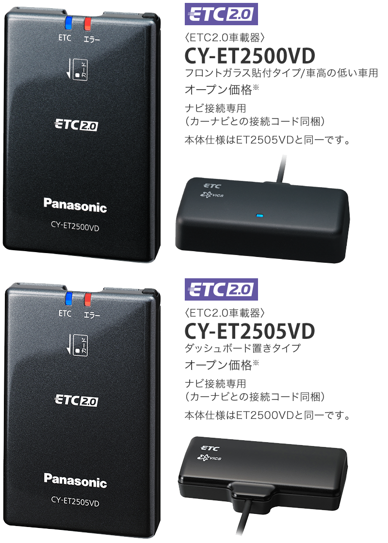 ETC2.0/ETC車載器｜カーナビ/カーAV｜Panasonic