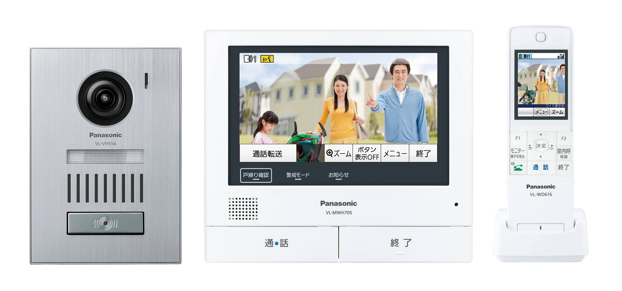 概要 テレビドアホン VL-SWH705KS | インターホン・テレビドアホン
