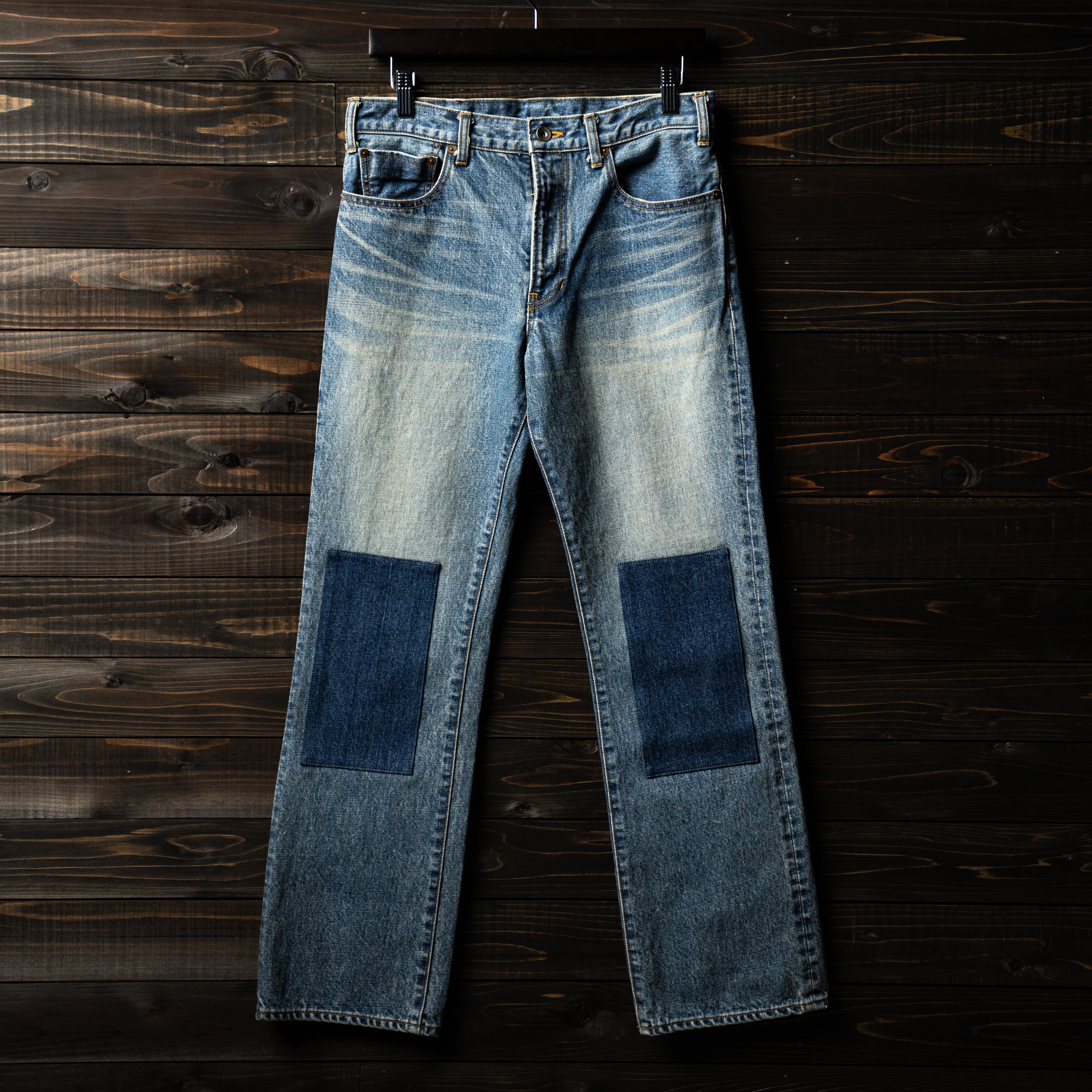 Pablo Vinci Knee patch remake denim M
