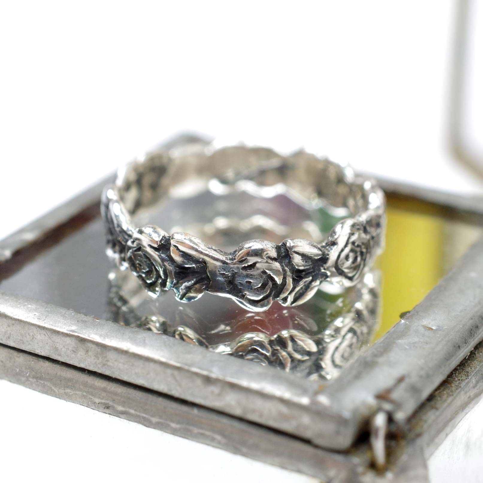 PivoineシルバーグレーバロックパールブレスレットバングルSYG Pivoine