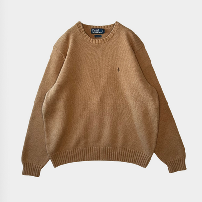 Polo by Ralph Lauren ラルフ ローレン コットンニット ベージュ (XL