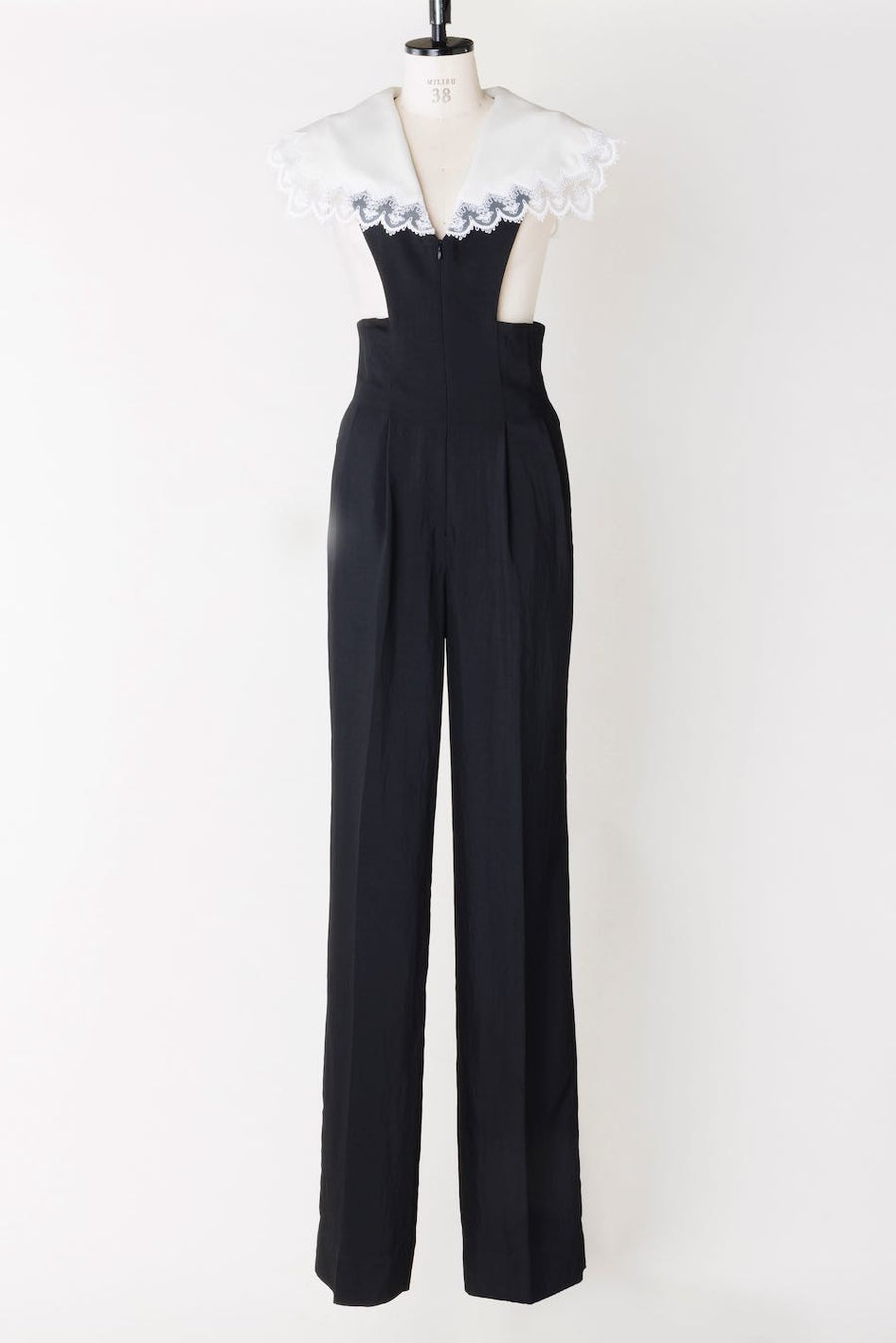 FETICO(フェティコ)のEMBROIDERY COLLAR JUMPSUIT(ジャンプスーツ)の