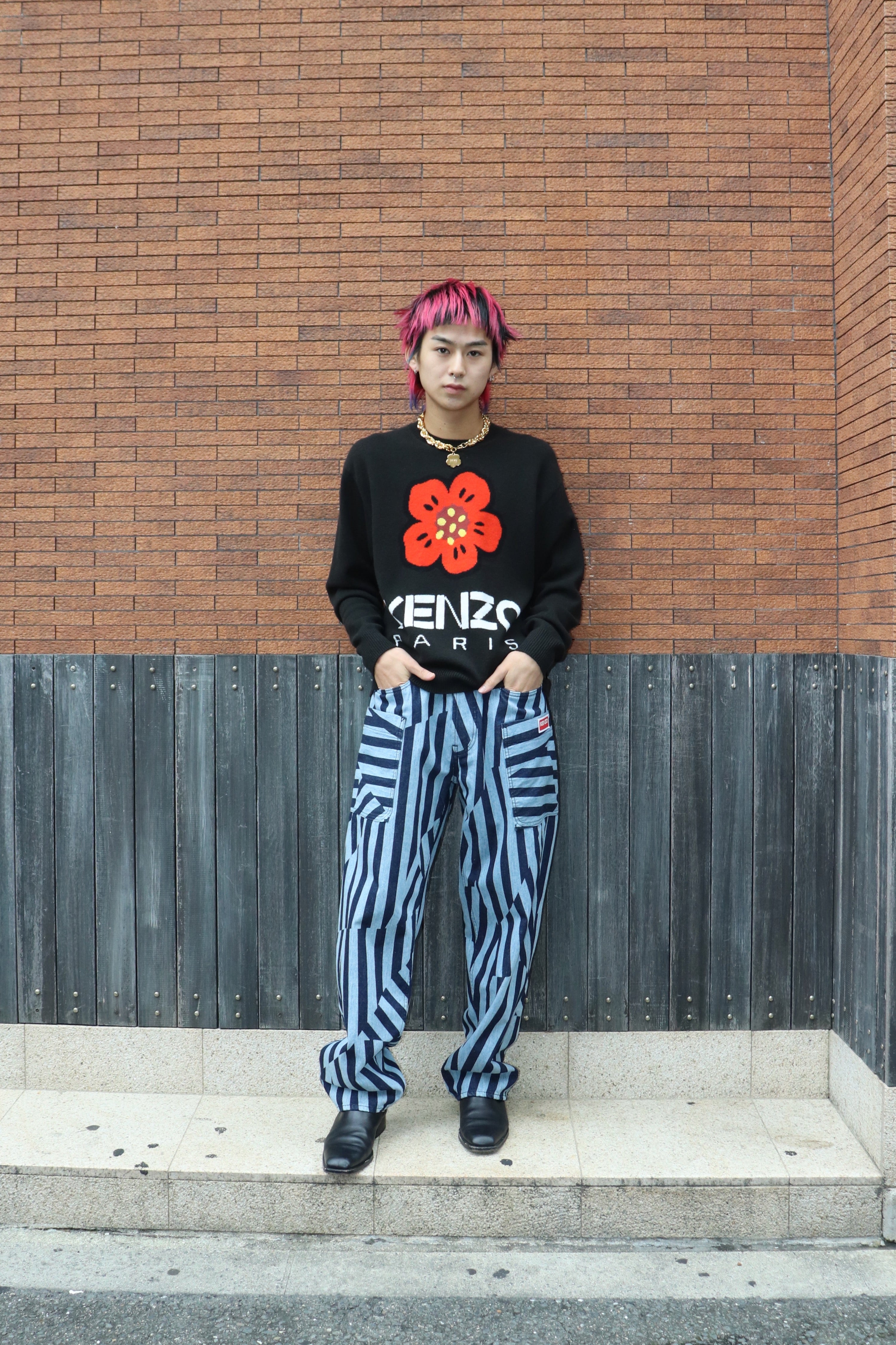 KENZO(ケンゾー)のDazzle Stripe Cargo Monkey Fitの通販｜PALETTE art