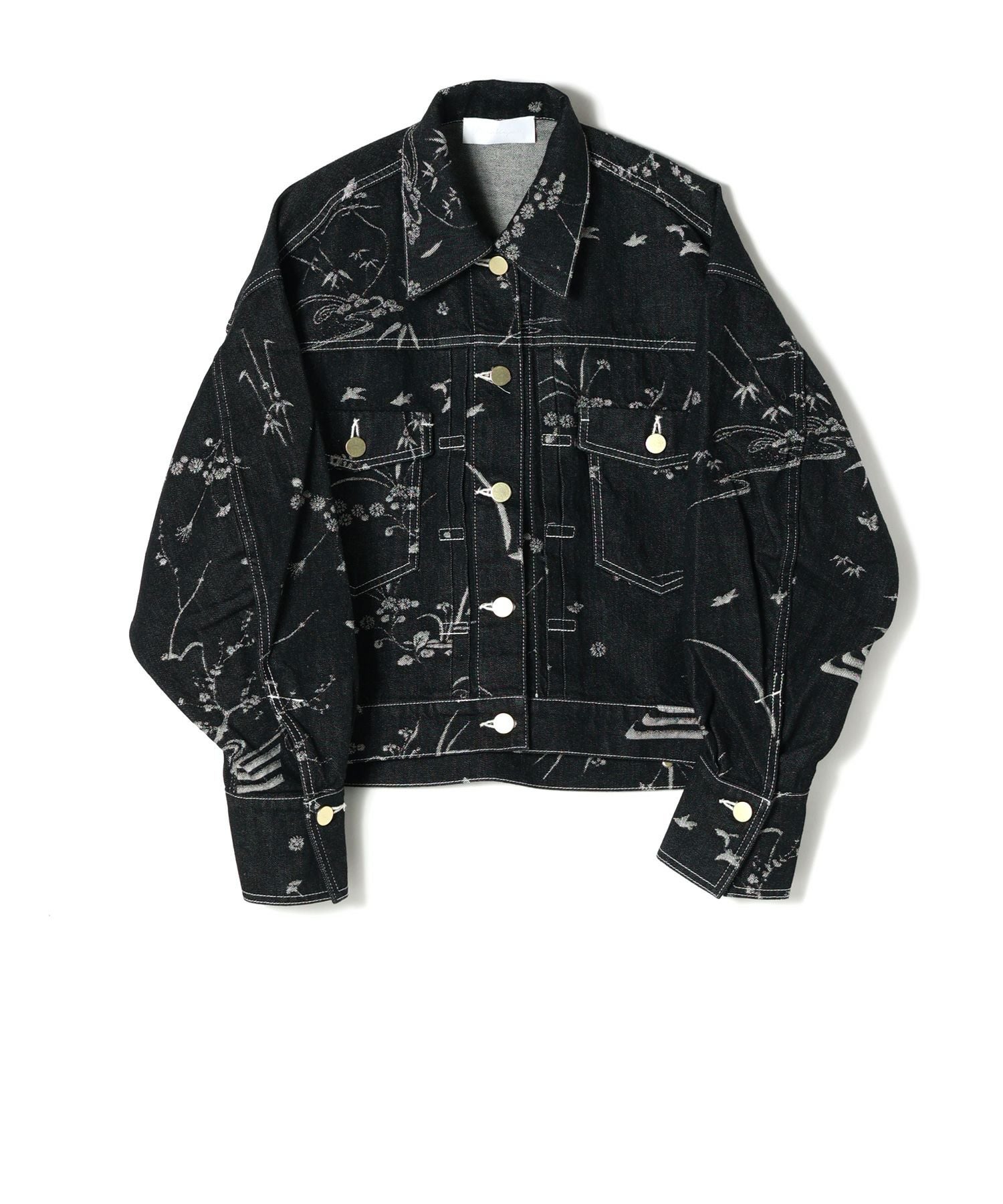 Mame Kurogouchi(マメ クロゴウチ)】 Nature Pattern Jacquard Short