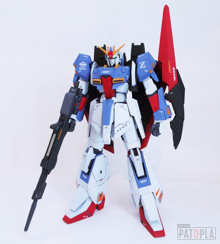 HGUC 1/144 Zガンダム 改修・全塗装品 制作03 完成 哀愁 - ぱとぷら