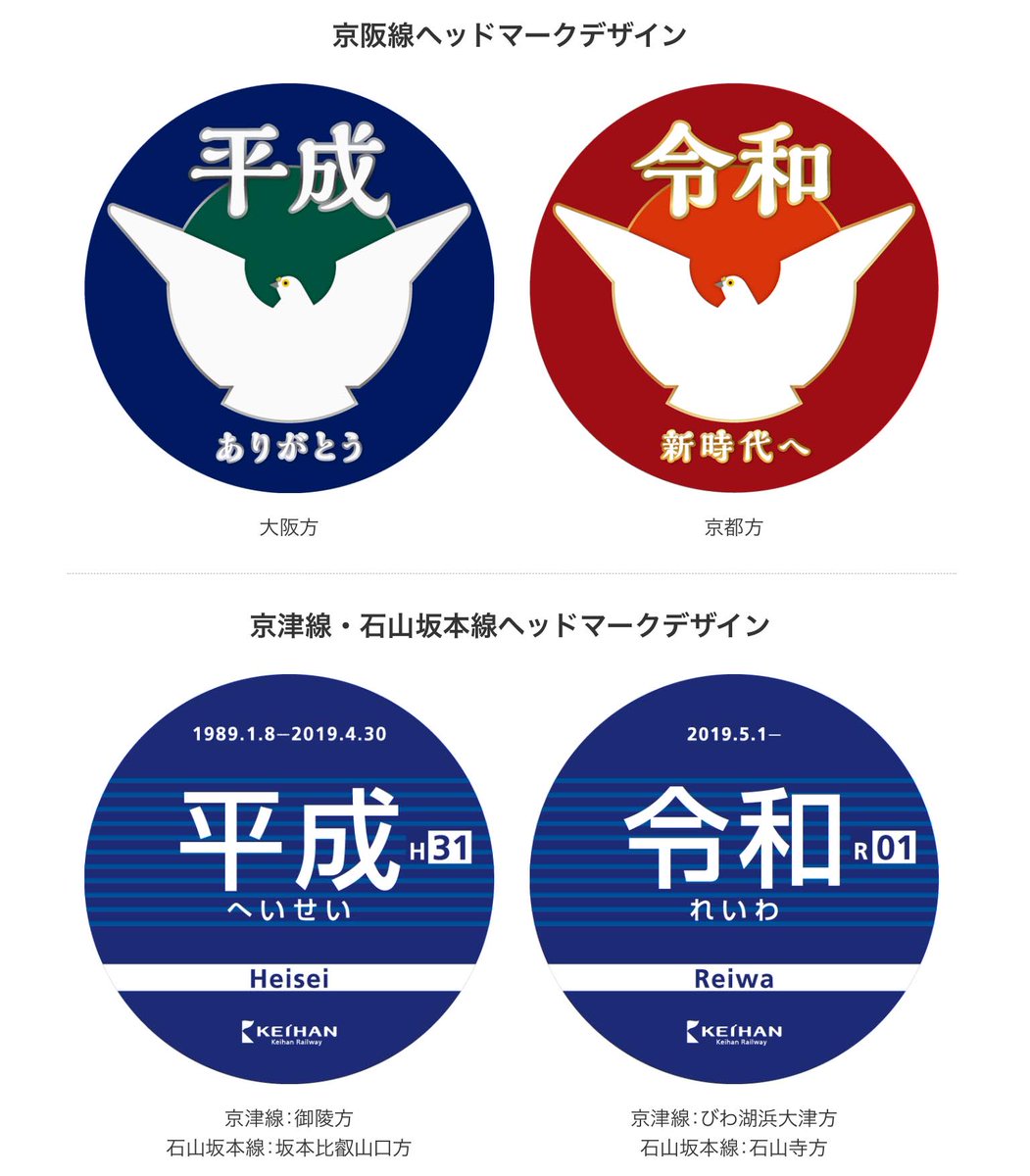 京阪電車 平等院鳳凰堂落成記念ヘッドマーク えっ、電車に10円玉が