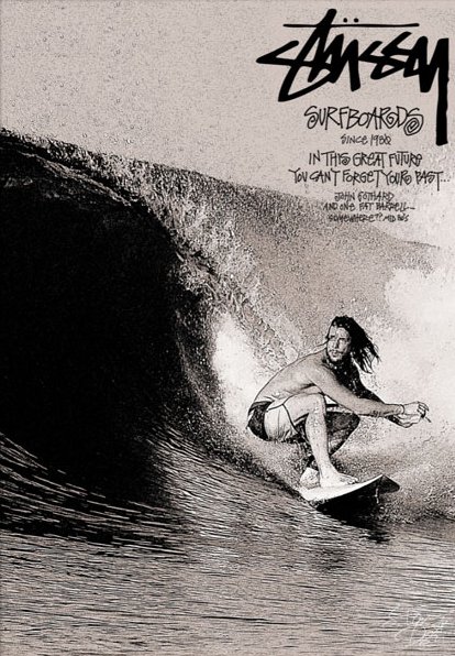 ステューシー】サーフィンとステューシーのコラボアート！これからの