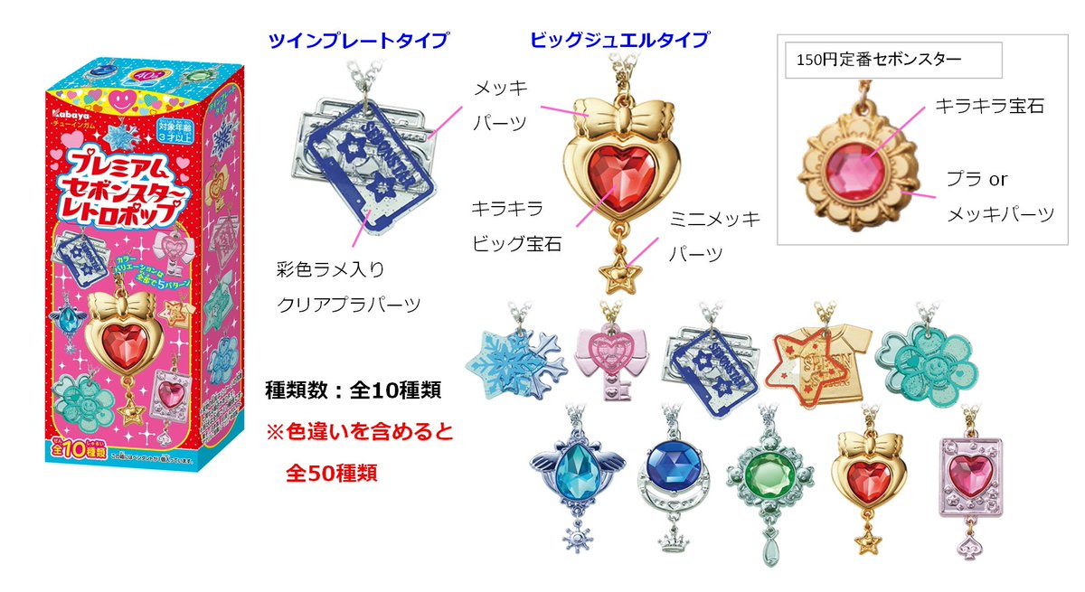 レトロテイストの セボンスターが新登場！ 1980～90年代に流行した