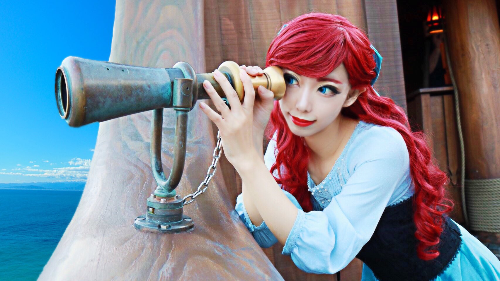 専用ページ】 Dハロ仮装 アリエルウィッグ イメージ Dハロ仮装アリエル