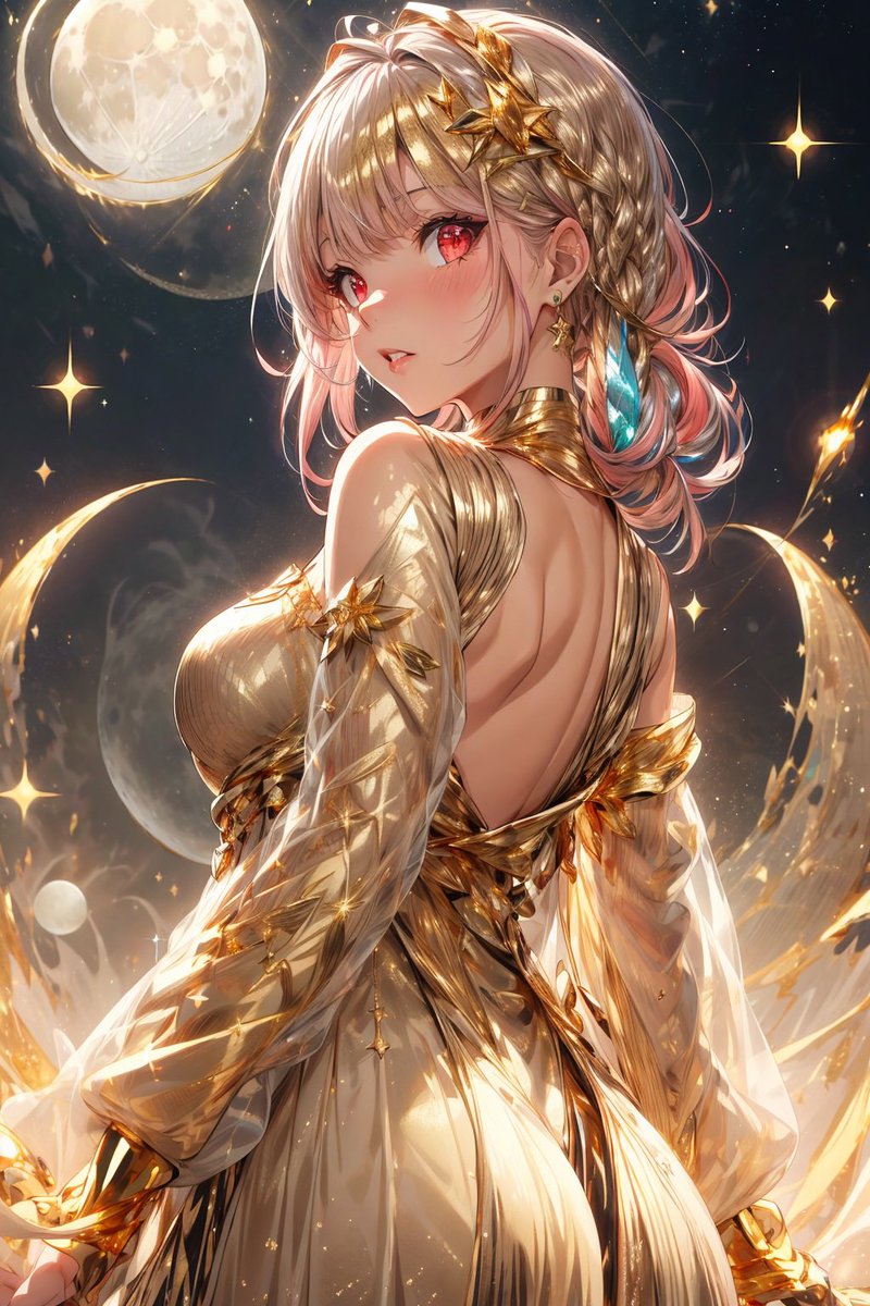 おはようございます☀土曜日だけど #AIキラキラ金曜日 キラキラ✨MOON